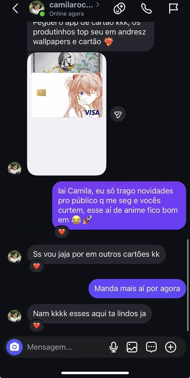 Print de cliente