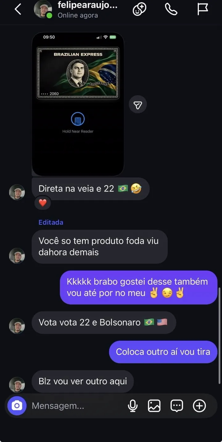 Print de cliente