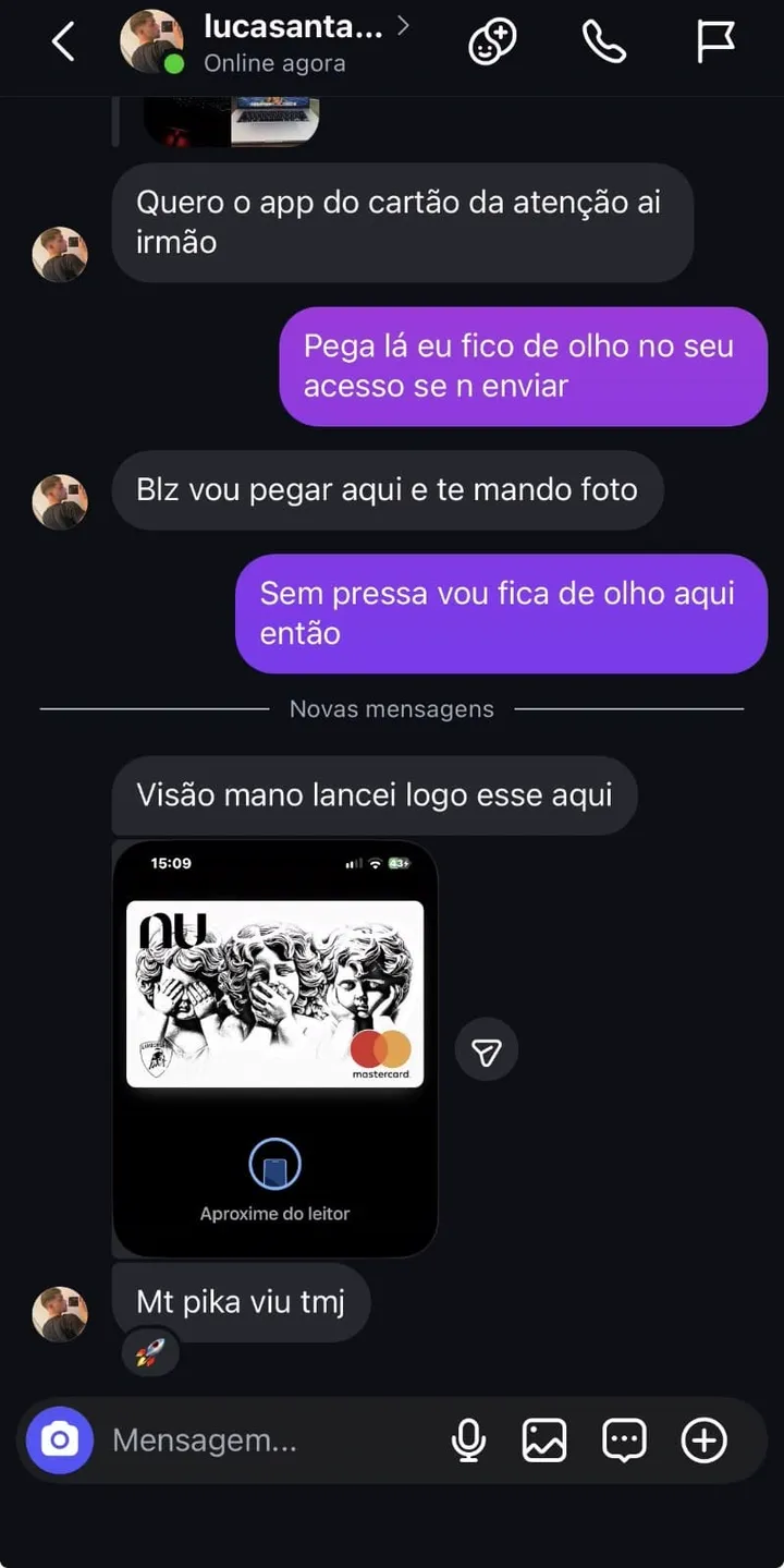 Print de cliente